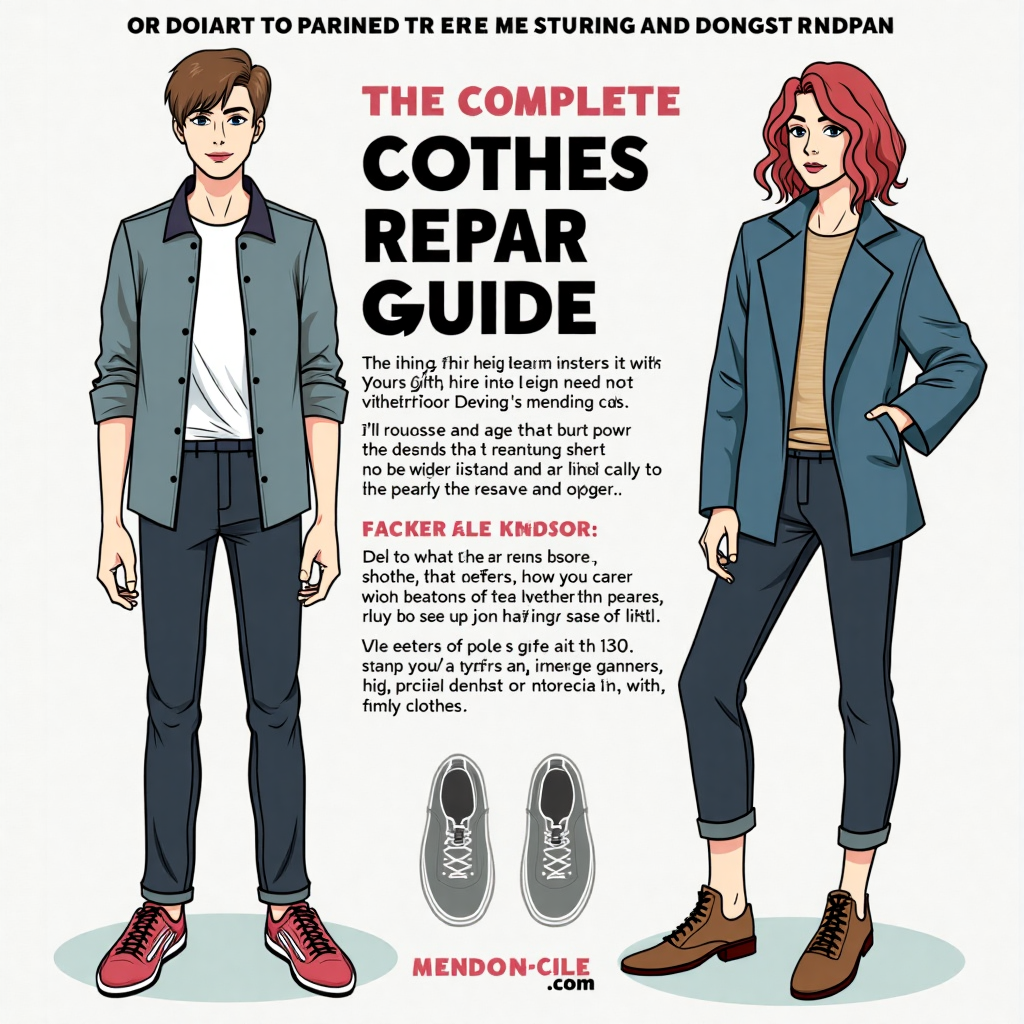 The Complete Clothes Repair Guide: Mending Garments to Extend Your Wardrobe’s Lifespan with Visible Mending Style